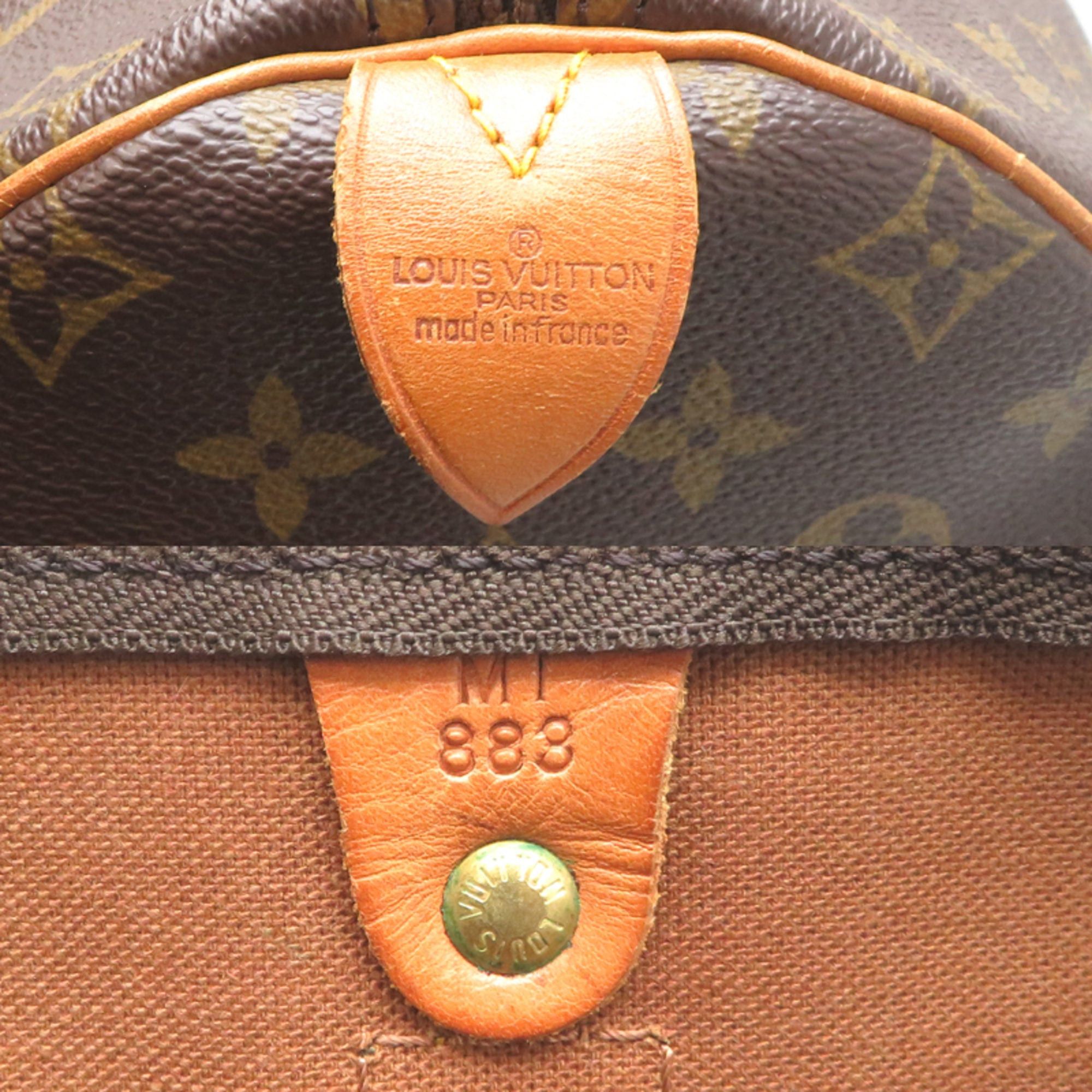 Louis Vuitton Louis Vuitton Keepall 55 Boston Bag for Men and Women, M41424 (Discontinued) Monogram Brown Size ONE SIZE - 7 Thumbnail