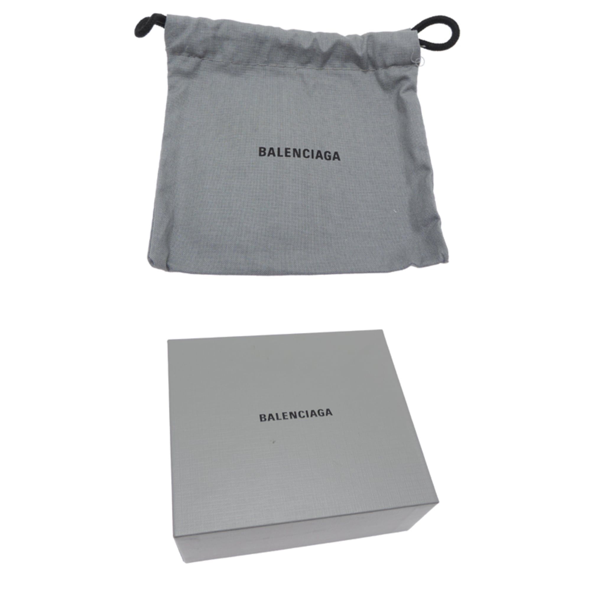Balenciaga Balenciaga Paper Mini Wallet, Women's Tri-fold 391446, Pink Leather Size ONE SIZE - 9 Thumbnail