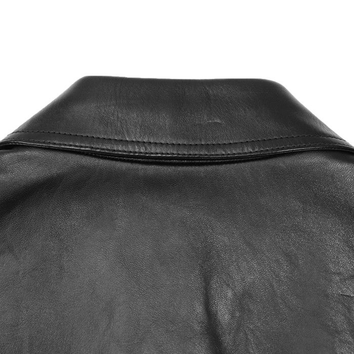 Celine Celine Celine Soft Lambskin Leather Jacket Leather Outerwear 2E499280D DUTY FREE for USA Size ONE SIZE - 8 Thumbnail