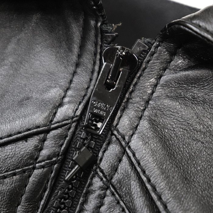Celine Celine Celine Soft Lambskin Leather Jacket Leather Outerwear 2E499280D DUTY FREE for USA Size ONE SIZE - 3 Thumbnail