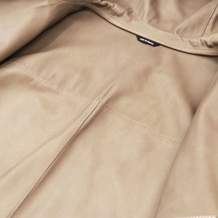 Hermes Hermes Hermès 50 Reindeer Leather Jacket Leather Outerwear DUTY FREE for USA Size ONE SIZE - 18 Thumbnail