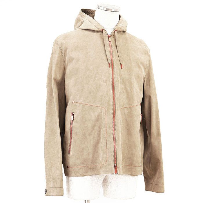 Hermes Hermes Hermès 50 Reindeer Leather Jacket Leather Outerwear DUTY FREE for USA Size ONE SIZE - 11 Thumbnail