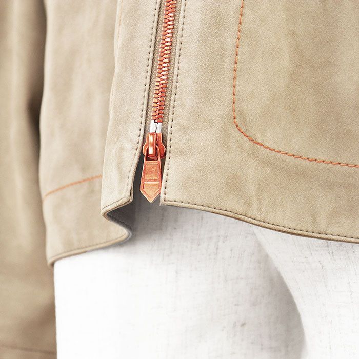 Hermes Hermes Hermès 50 Reindeer Leather Jacket Leather Outerwear DUTY FREE for USA Size ONE SIZE - 15 Thumbnail