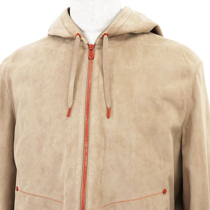 Hermes Hermes Hermès 50 Reindeer Leather Jacket Leather Outerwear DUTY FREE for USA Size ONE SIZE - 3 Thumbnail