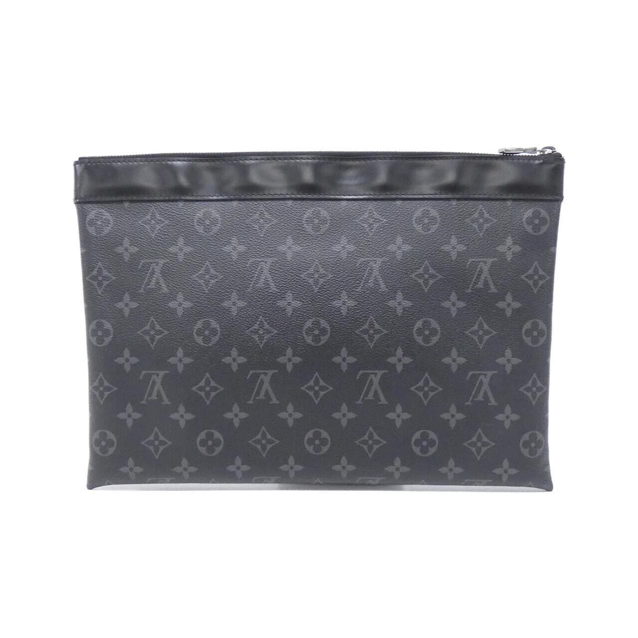 Louis Vuitton Louis Vuitton Louis Vuitton Pochette Discovery Monogram Bag Textile Clutch Bag M62291 DUTY FREE for USA Size ONE SIZE - 2 Thumbnail