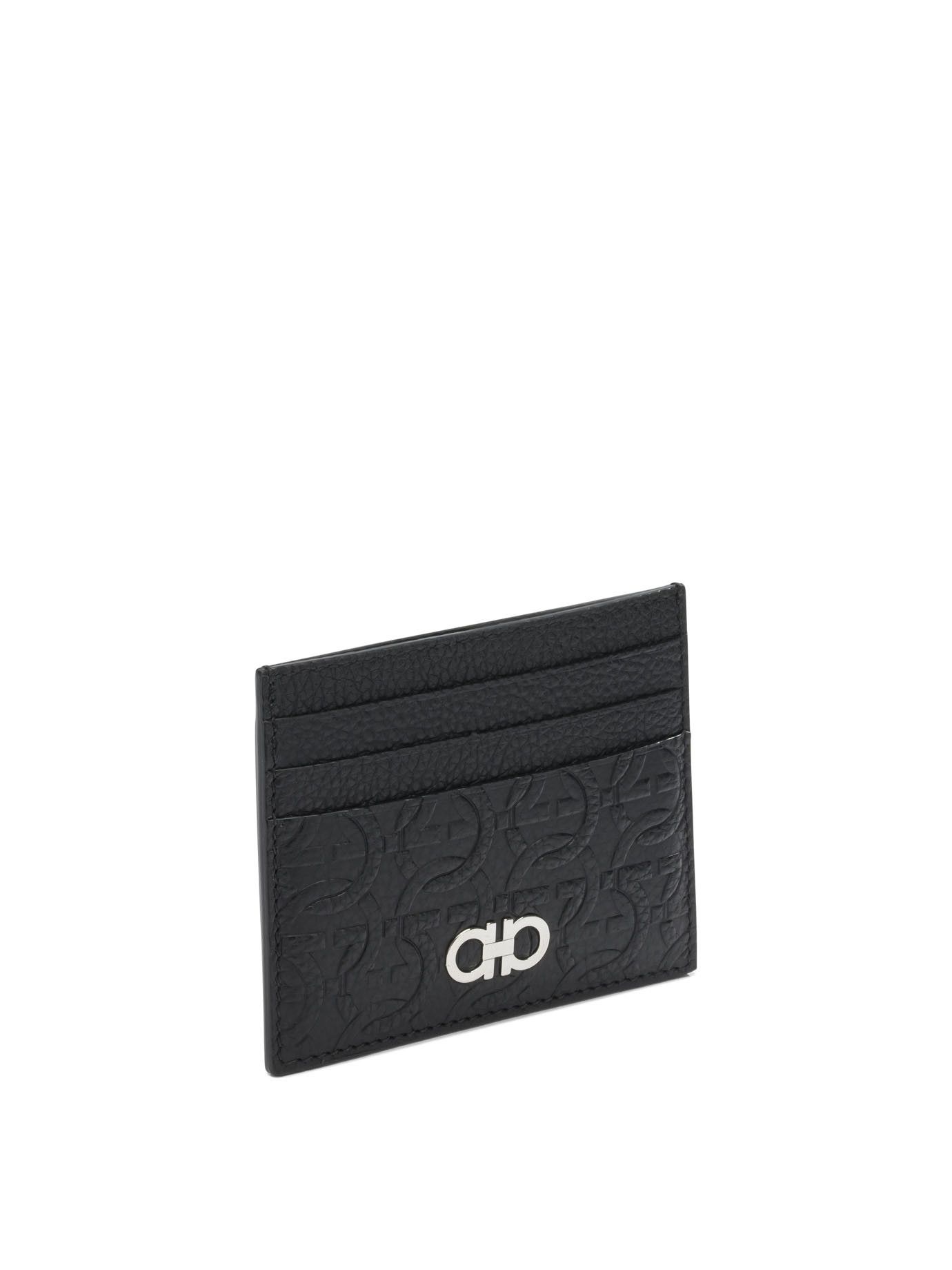 Salvatore Ferragamo Gancini Cards Holder Size ONE SIZE - 2 Thumbnail