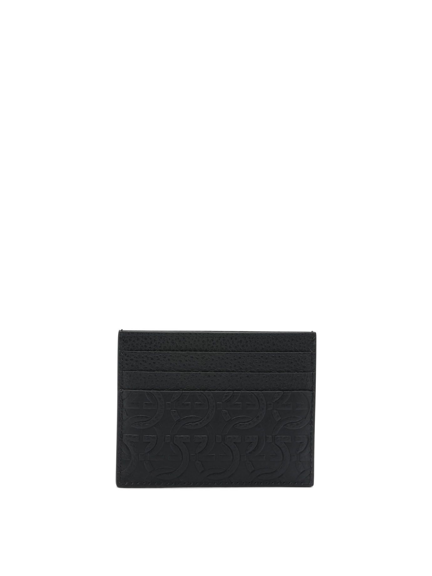Salvatore Ferragamo Gancini Cards Holder Size ONE SIZE - 3 Thumbnail