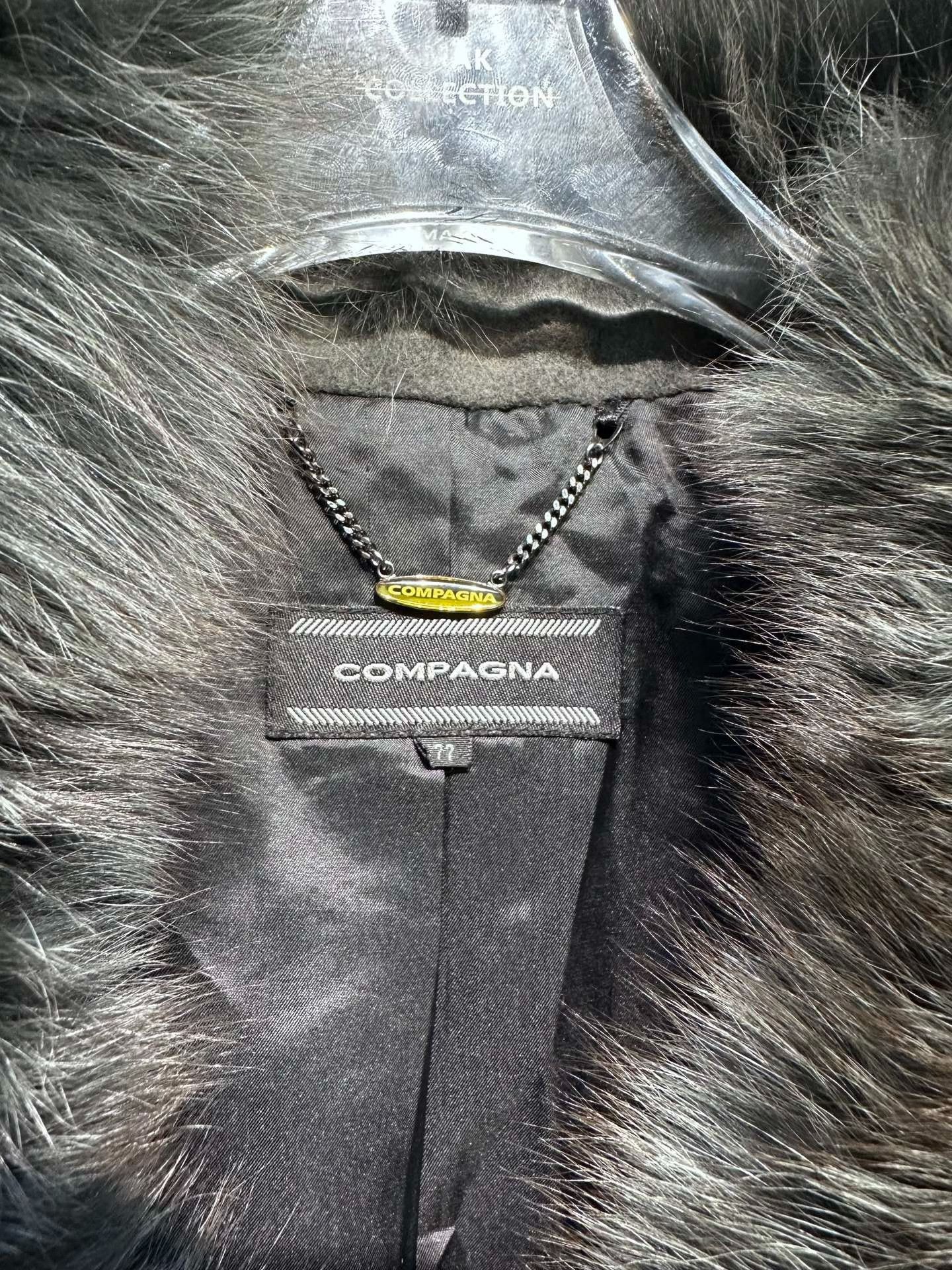 Japanese Brand Compagna Korean Luxury Wool Coat Size XS / US 0-2 / IT 36-38 - 3 Thumbnail