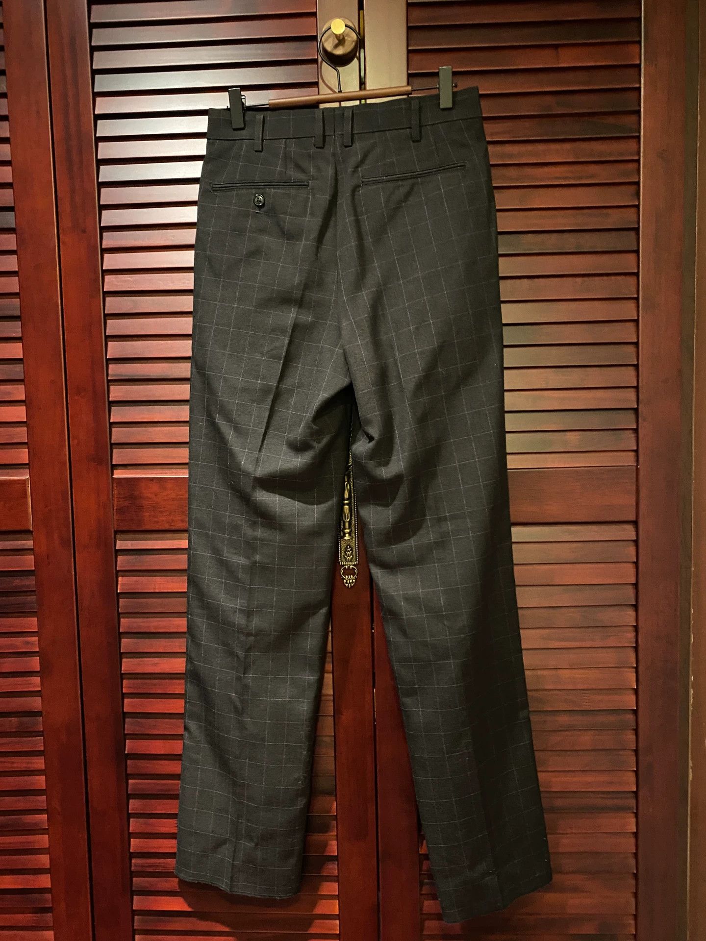 Japanese Brand ARCONOMI Men's Plaid School Pants Size US 29 - 2 Thumbnail