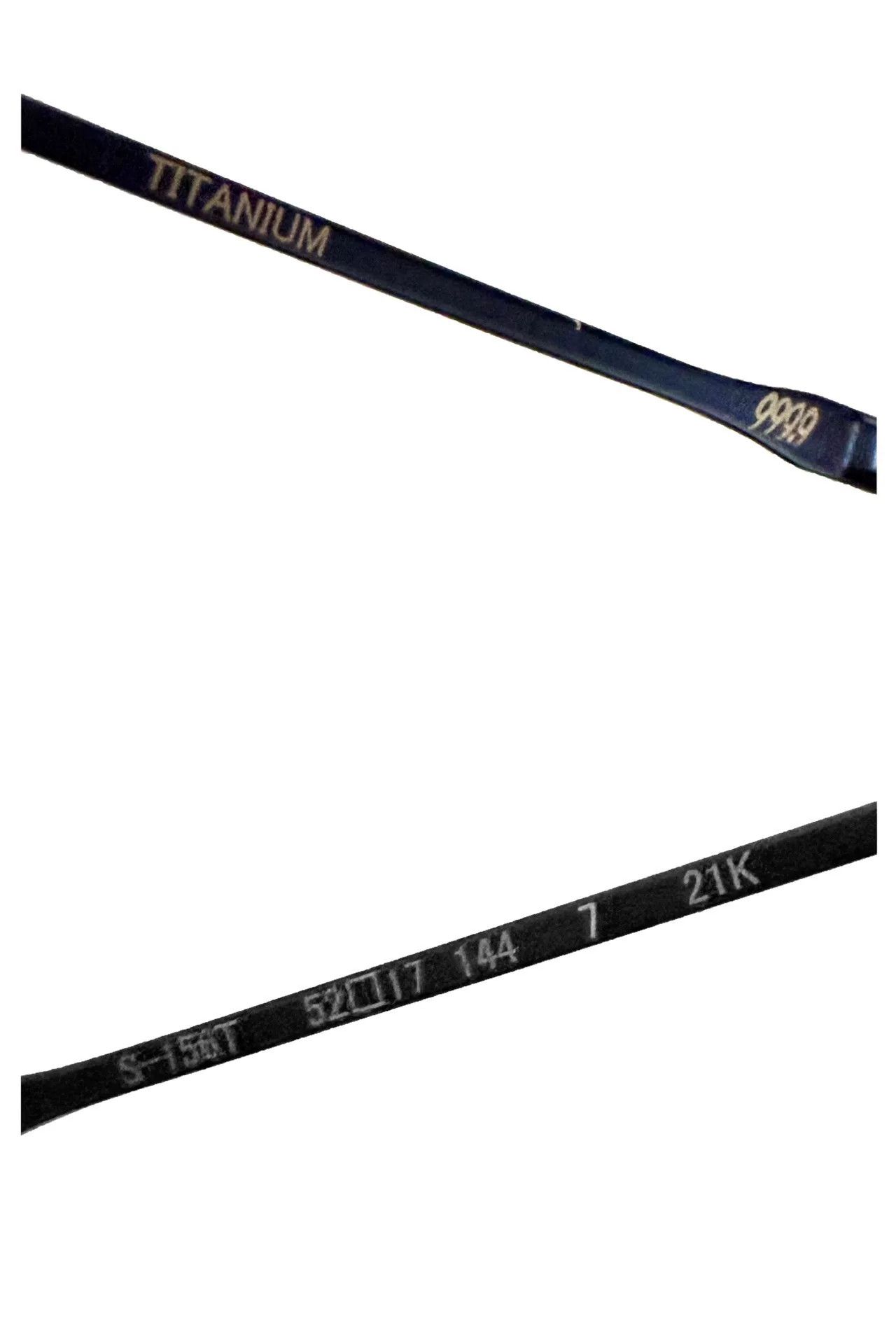 four nines 999.9 Titanium Eyeglasses Frame - www.benaras.co