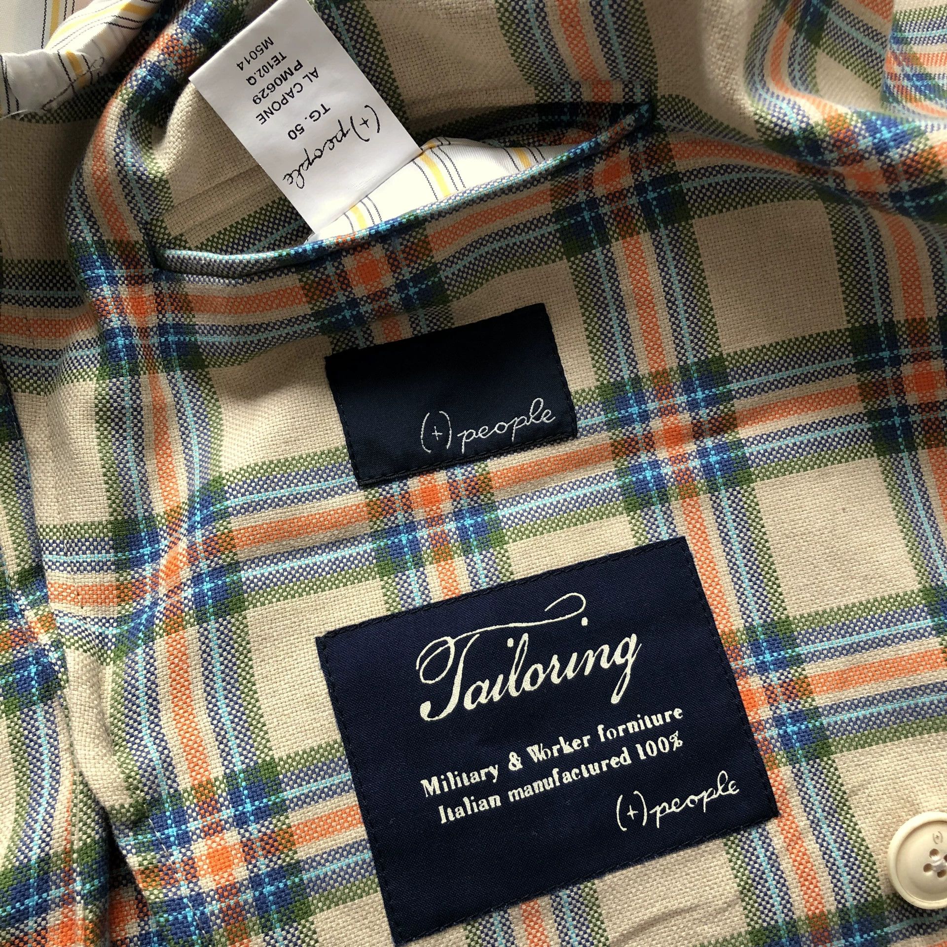 Japanese Brand Yuppie Plaid Double-Breasted Blazer Size US M / EU 48-50 / 2 - 7 Thumbnail