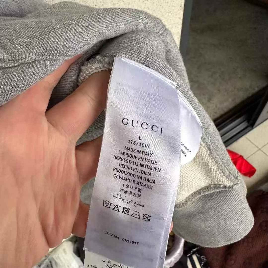 Japanese Brand Gucci The Face Hoodie with Arm Logo Size US L / EU 52-54 / 3 - 5 Thumbnail