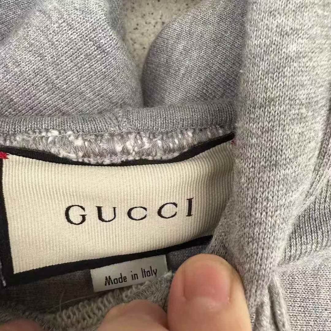 Japanese Brand Gucci The Face Hoodie with Arm Logo Size US L / EU 52-54 / 3 - 2 Thumbnail