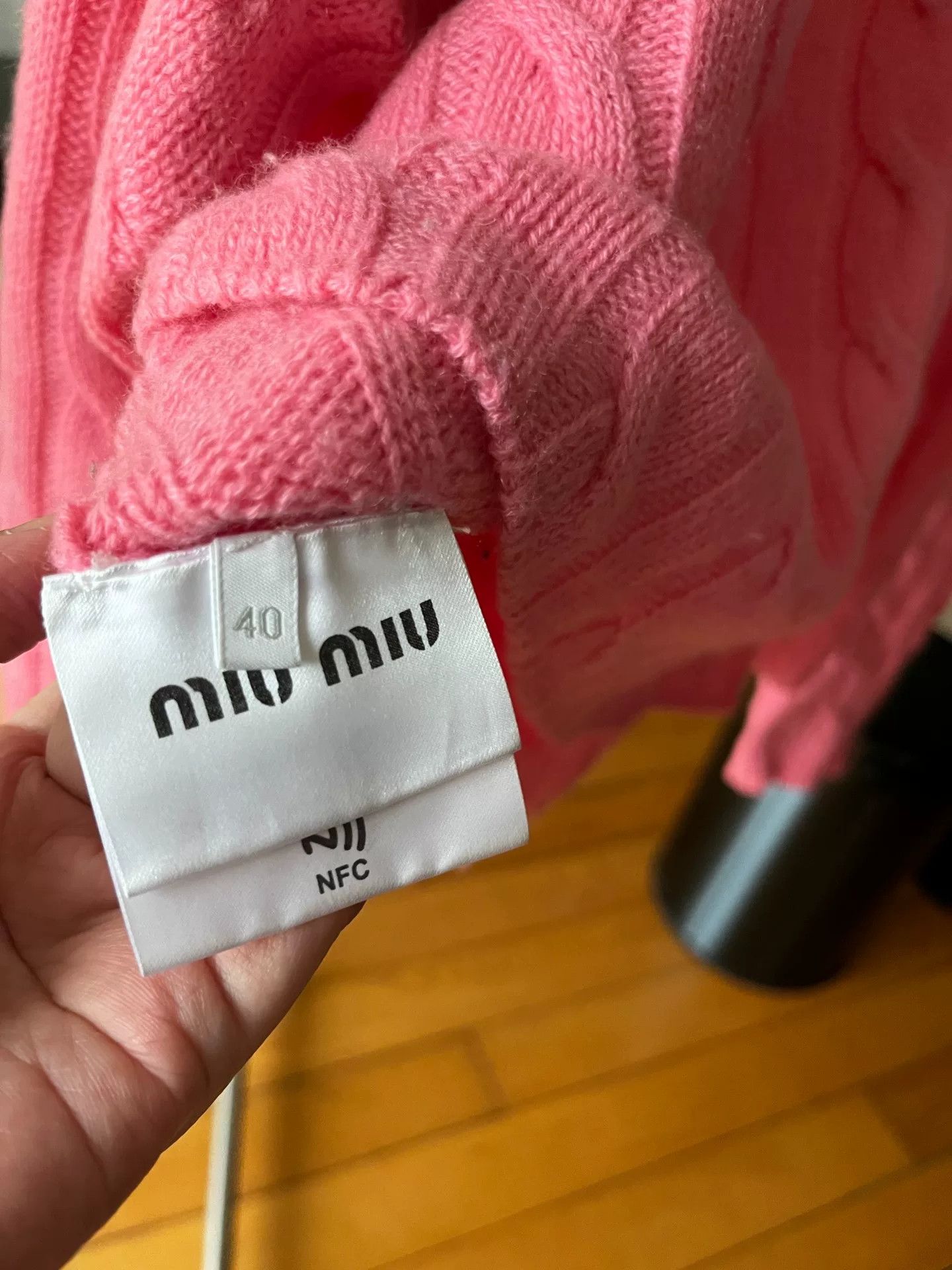 Miu Miu Miumiu Cable Knit Cashmere Top Size S / US 4 / IT 40 - 5 Thumbnail