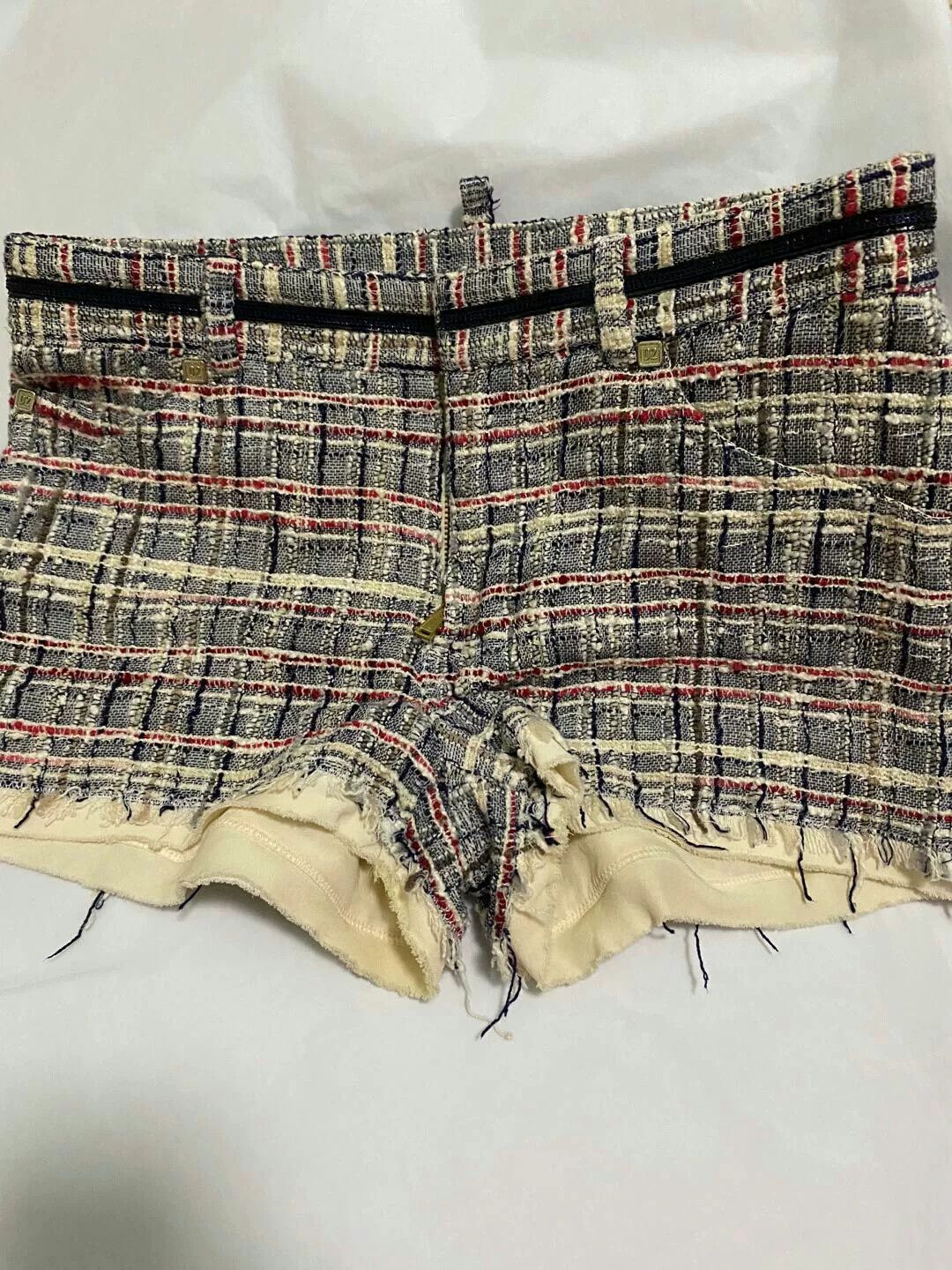 Japanese Brand Dsquared2 Runway Women's Shorts Size 28" / US 6 / IT 42 - 2 Thumbnail
