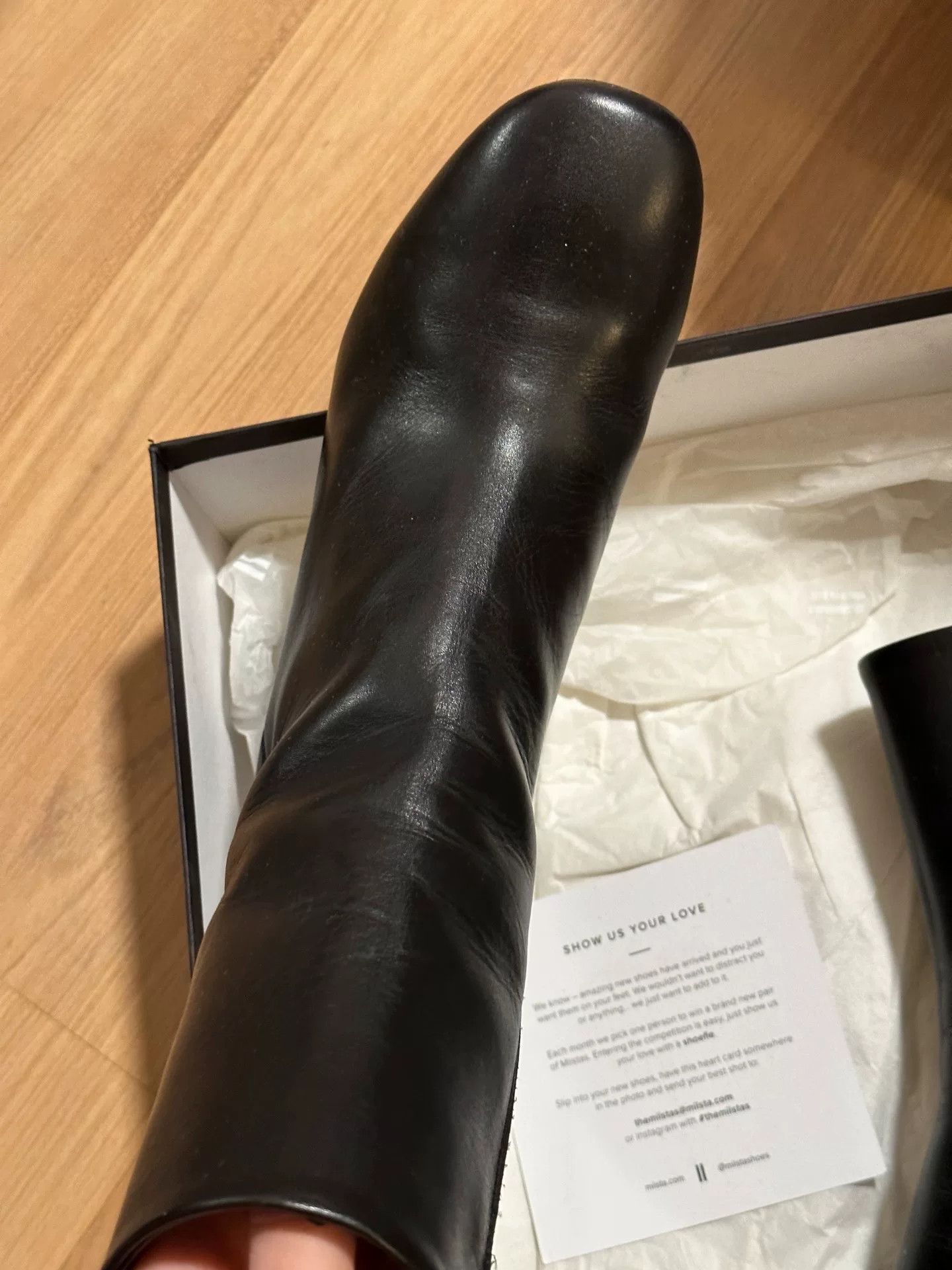 Japanese Brand Miista High-Heel Boots Size 37 Size US 6 / IT 36 - 5 Thumbnail