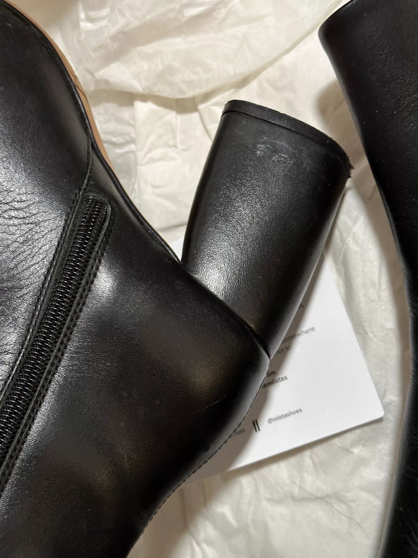 Japanese Brand Miista High-Heel Boots Size 37 Size US 6 / IT 36 - 3 Thumbnail