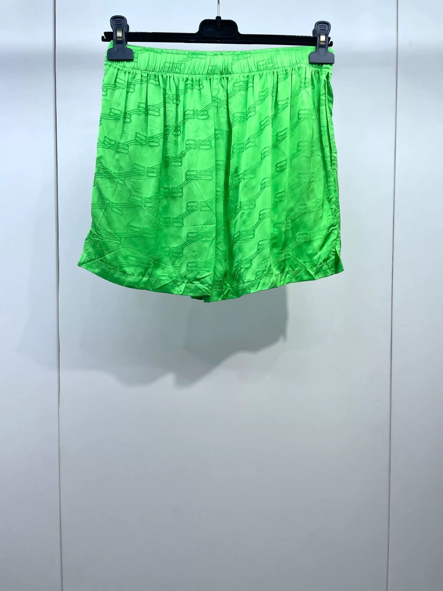 Japanese Brand Balenciaga All-Over Print Shorts Size US 34 / EU 50 - 2 Thumbnail