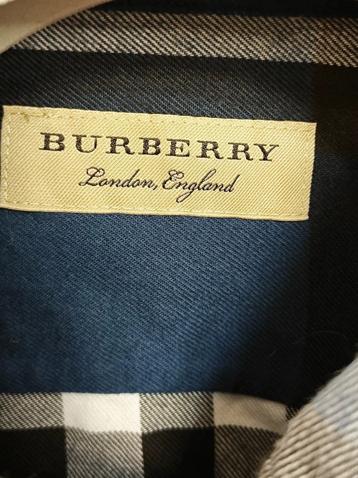 Japanese Brand Burberry Classic Check Long-Sleeve Shirt Men's Size US XXL / EU 58 / 5 - 3 Thumbnail