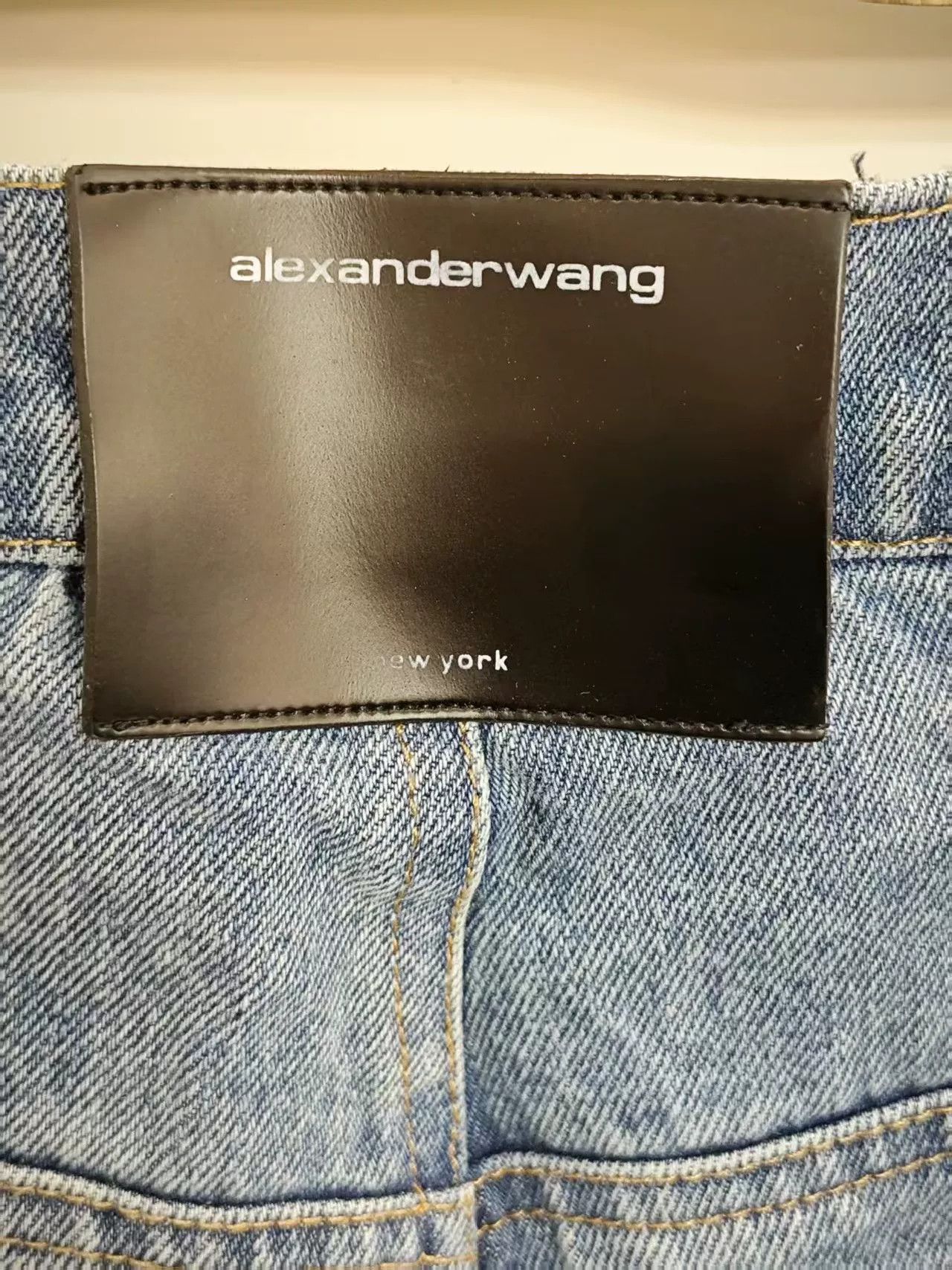 Japanese Brand Alexanderwang Light Blue Jeans Size 26" / US 2 / IT 38 - 3 Thumbnail