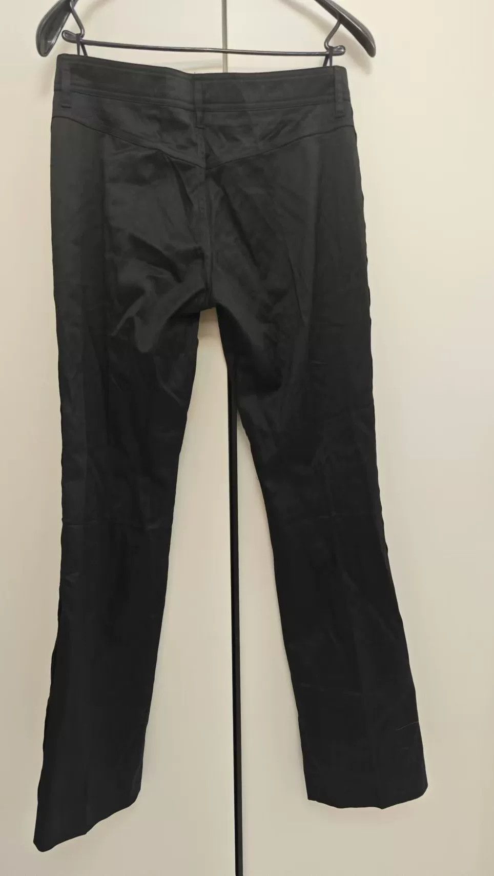 Japanese Brand Gucci Women's Black Casual Straight-Leg Pants Size 40" / US 18 - 2 Thumbnail