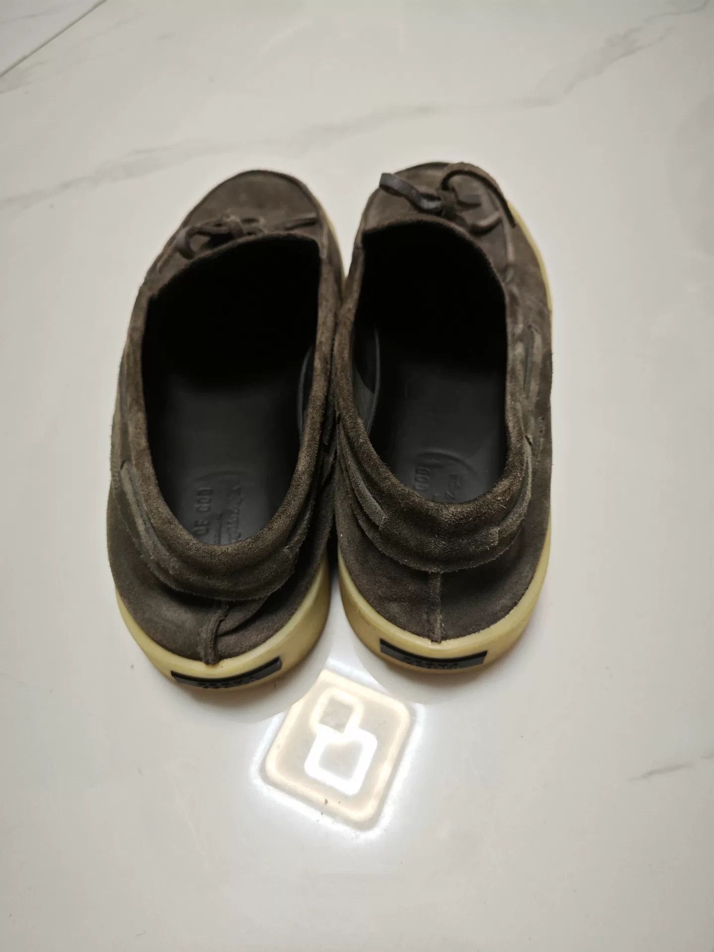 Japanese Brand Fear of God x Zegna Suede Men's Sneakers Size US 7.5 / EU 40-41 - 2 Thumbnail
