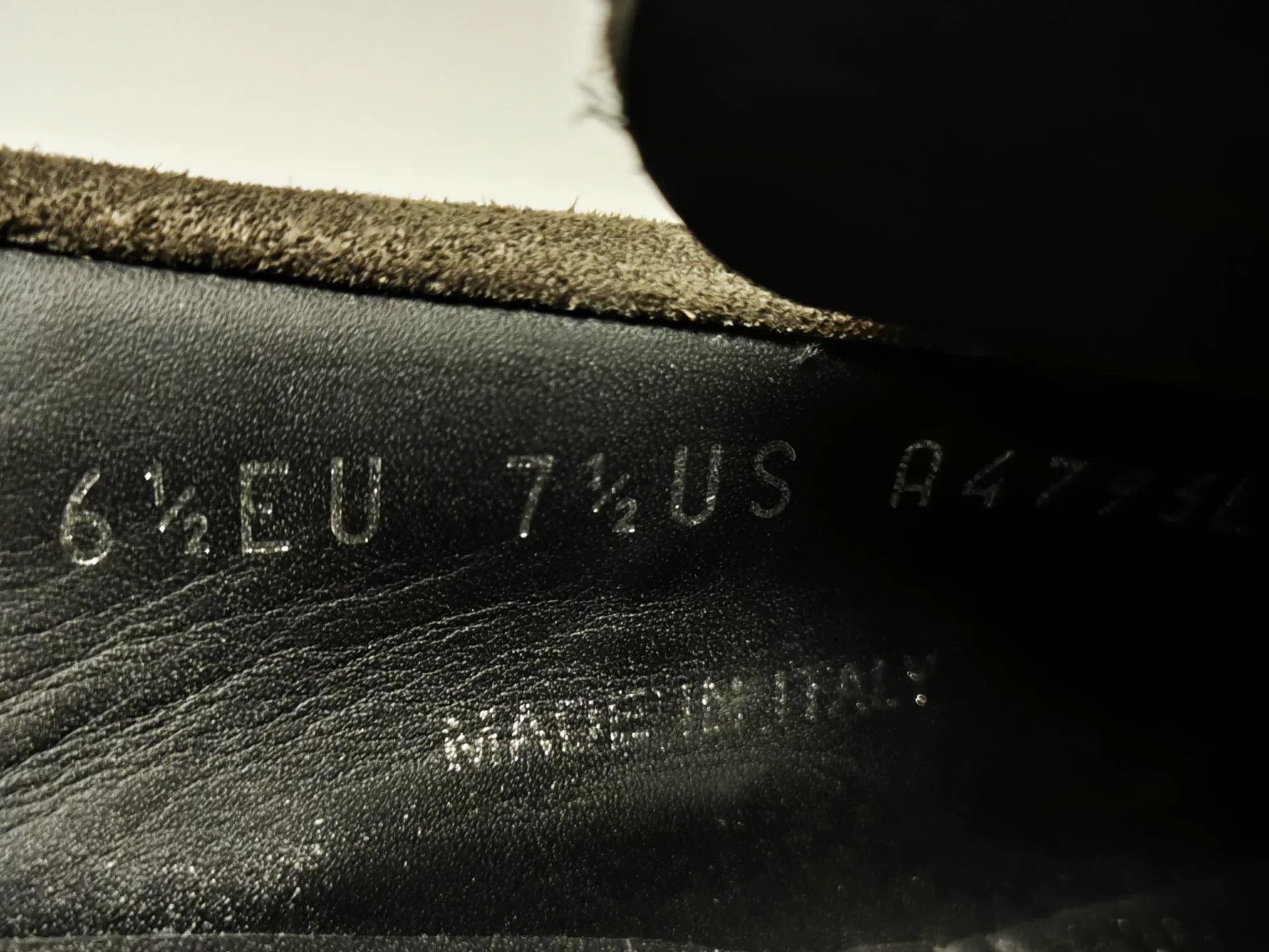 Japanese Brand Fear of God x Zegna Suede Men's Sneakers Size US 7.5 / EU 40-41 - 6 Thumbnail