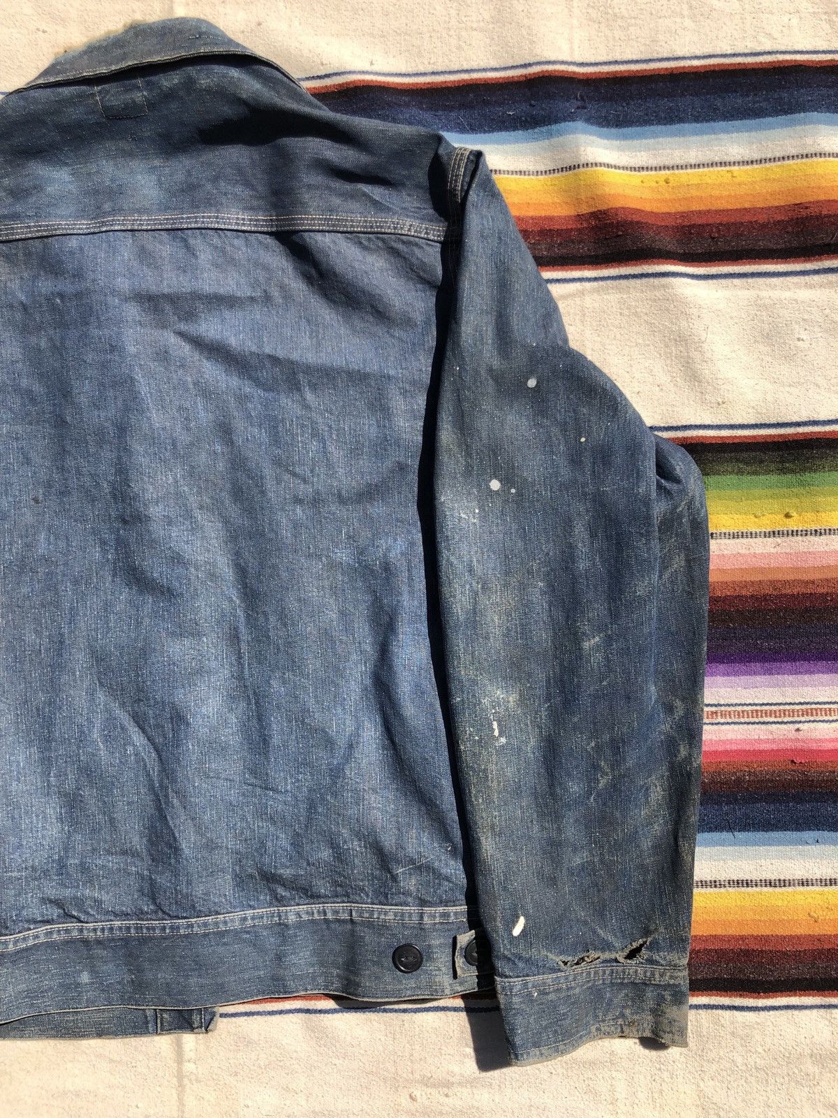 Vintage Vintage 50's 60's Lee Jelt Sanforized 91-B Union Made