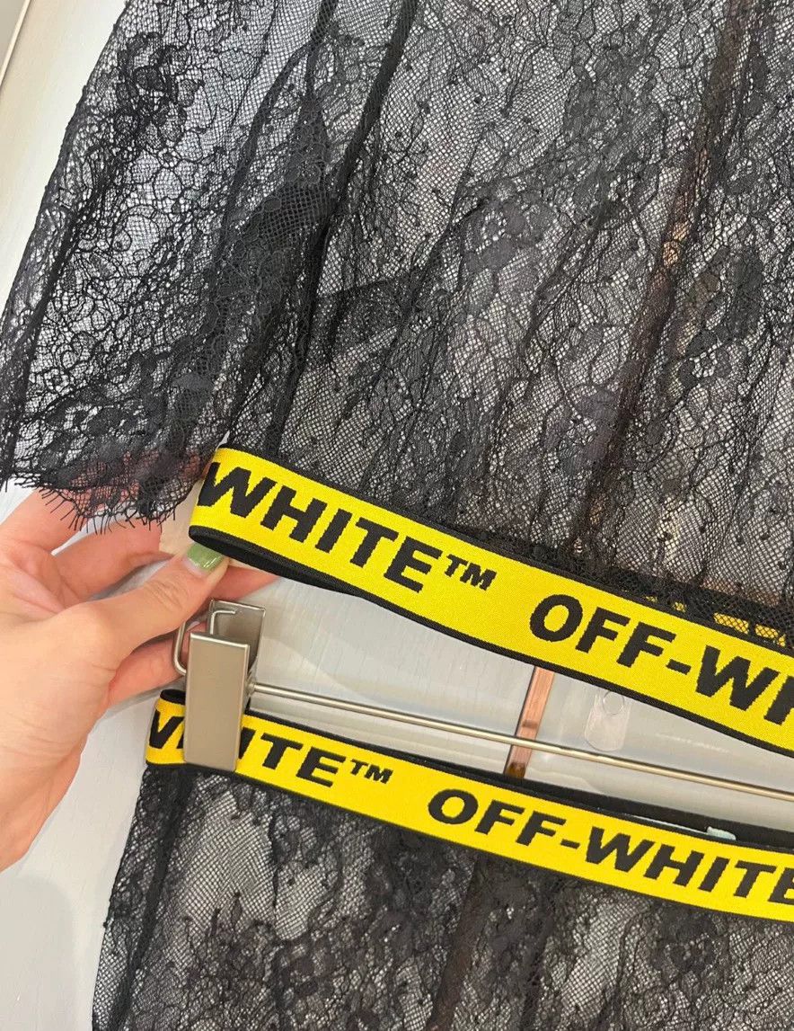 Japanese Brand Off-White Full Lace Base Layer Set Size M / US 6-8 / IT 42-44 - 6 Thumbnail
