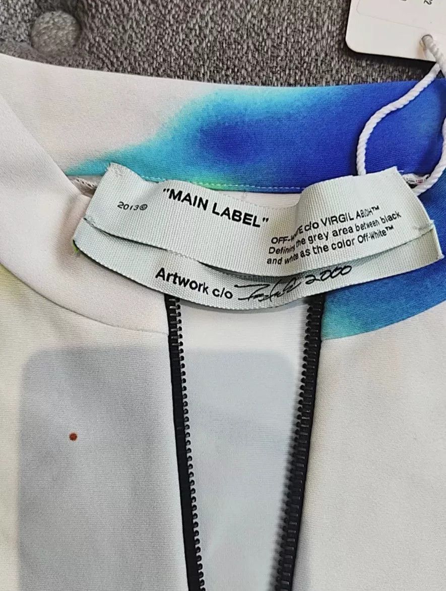 Japanese Brand OFF WHITE Cycling Jersey Size US S / EU 44-46 / 1 - 6 Thumbnail