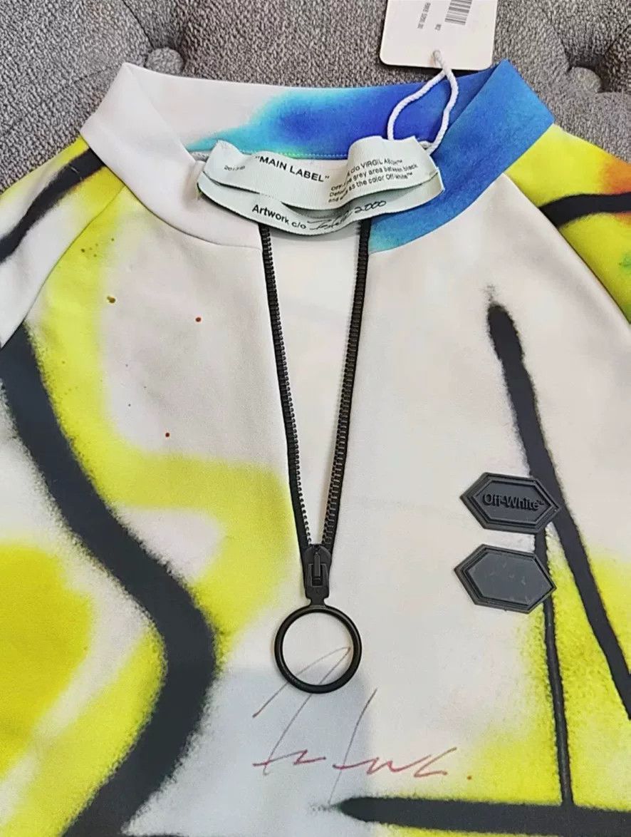 Japanese Brand OFF WHITE Cycling Jersey Size US S / EU 44-46 / 1 - 3 Thumbnail