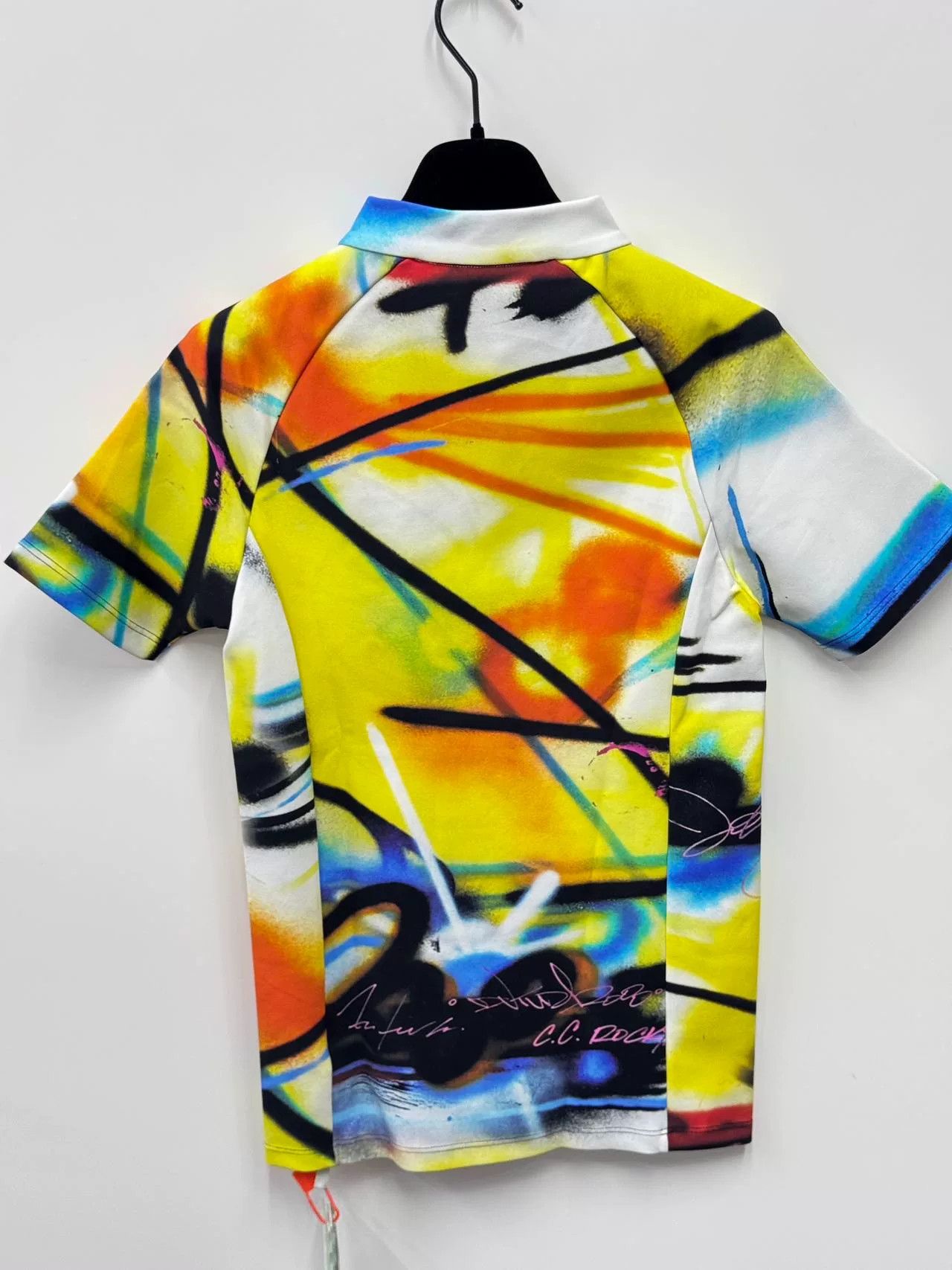 Japanese Brand OFF WHITE Cycling Jersey Size US S / EU 44-46 / 1 - 2 Thumbnail
