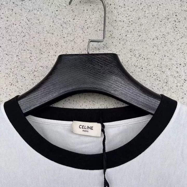 Japanese Brand Celine Patchwork Rivet Short-Sleeve Top Size M / US 6-8 / IT 42-44 - 2 Thumbnail