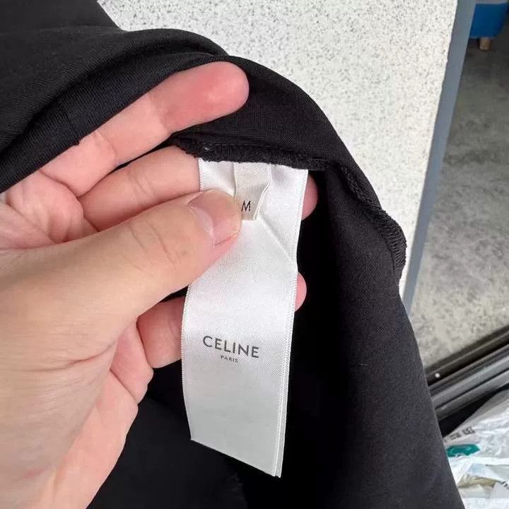 Japanese Brand Celine Patchwork Rivet Short-Sleeve Top Size M / US 6-8 / IT 42-44 - 4 Thumbnail