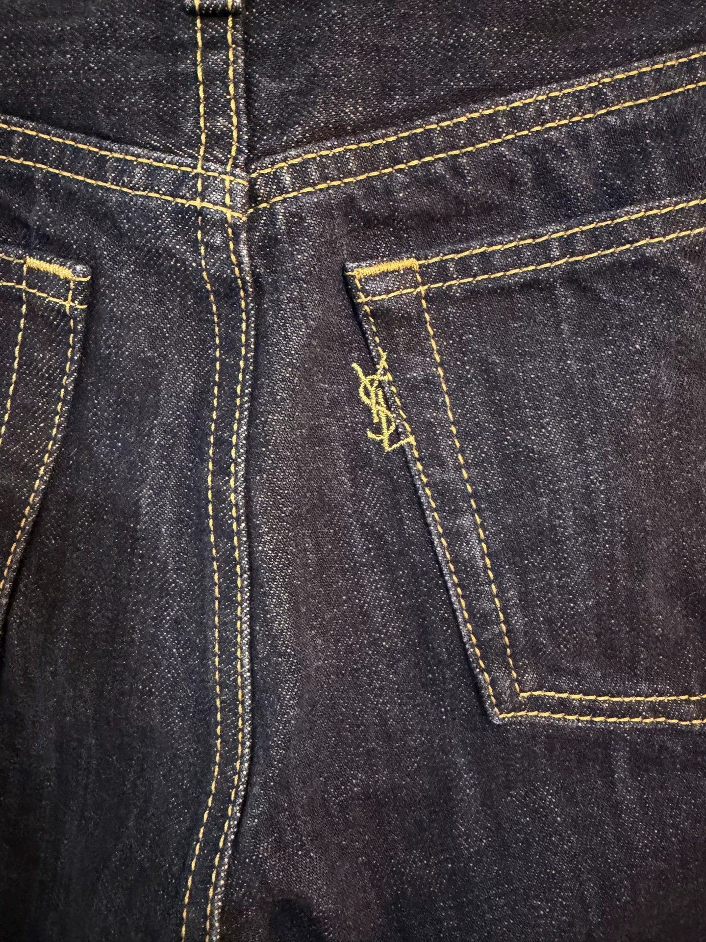Saint Laurent Paris Saint Laurent Men's Straight Jeans Size US 32 / EU 48 - 9 Thumbnail