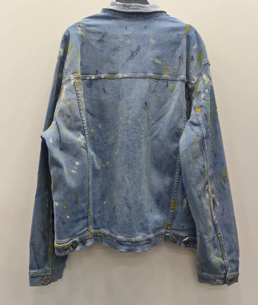 Japanese Brand REPRESENT Men's Paint Splatter Denim Jacket Size US S / EU 44-46 / 1 - 2 Thumbnail