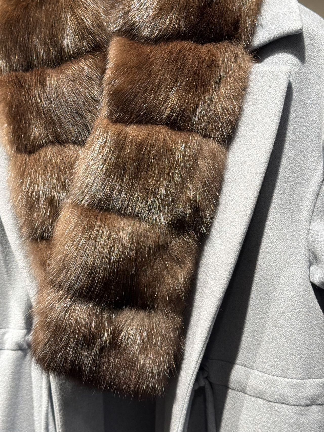 Japanese Brand Fabio Gavazzi Women's Fur Coat Size M / US 6-8 / IT 42-44 - 4 Thumbnail