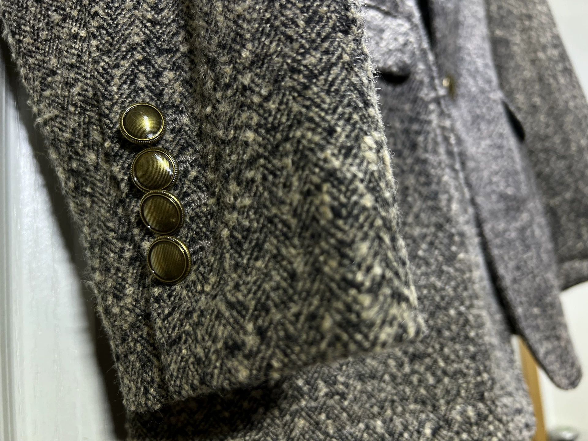 Saint Laurent Paris Men's Retro Business Casual Suit Jacket Size US L / EU 52-54 / 3 - 4 Thumbnail