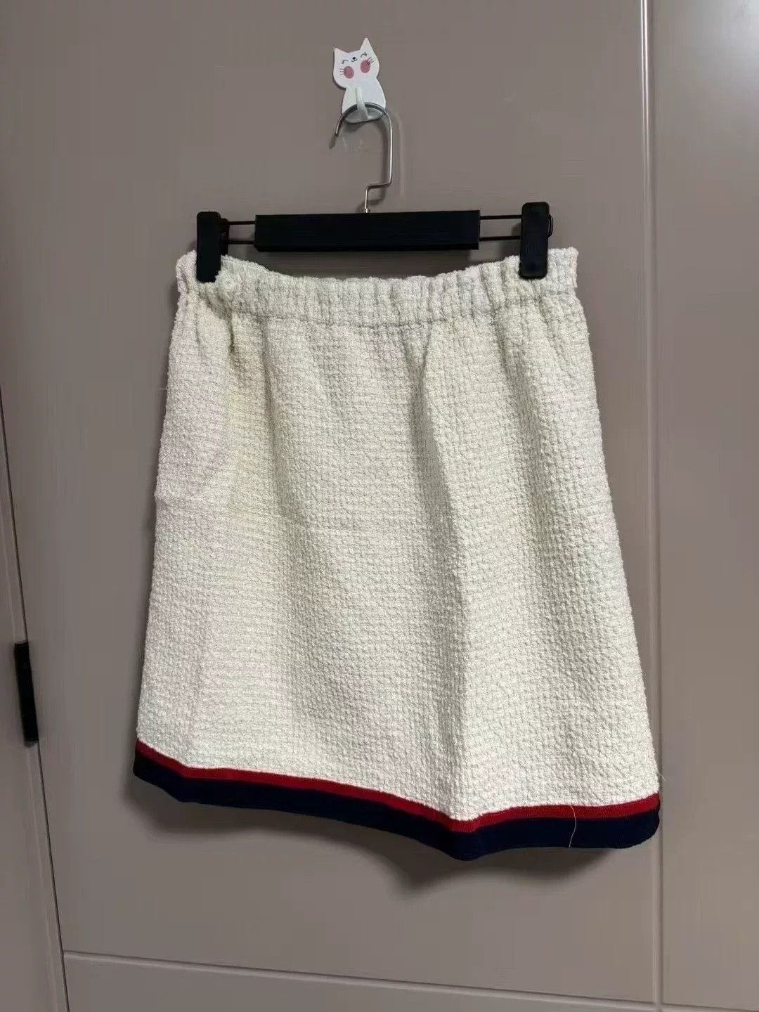 Japanese Brand Gucci Woven Striped Skirt Size 40" / US 18 - 2 Thumbnail