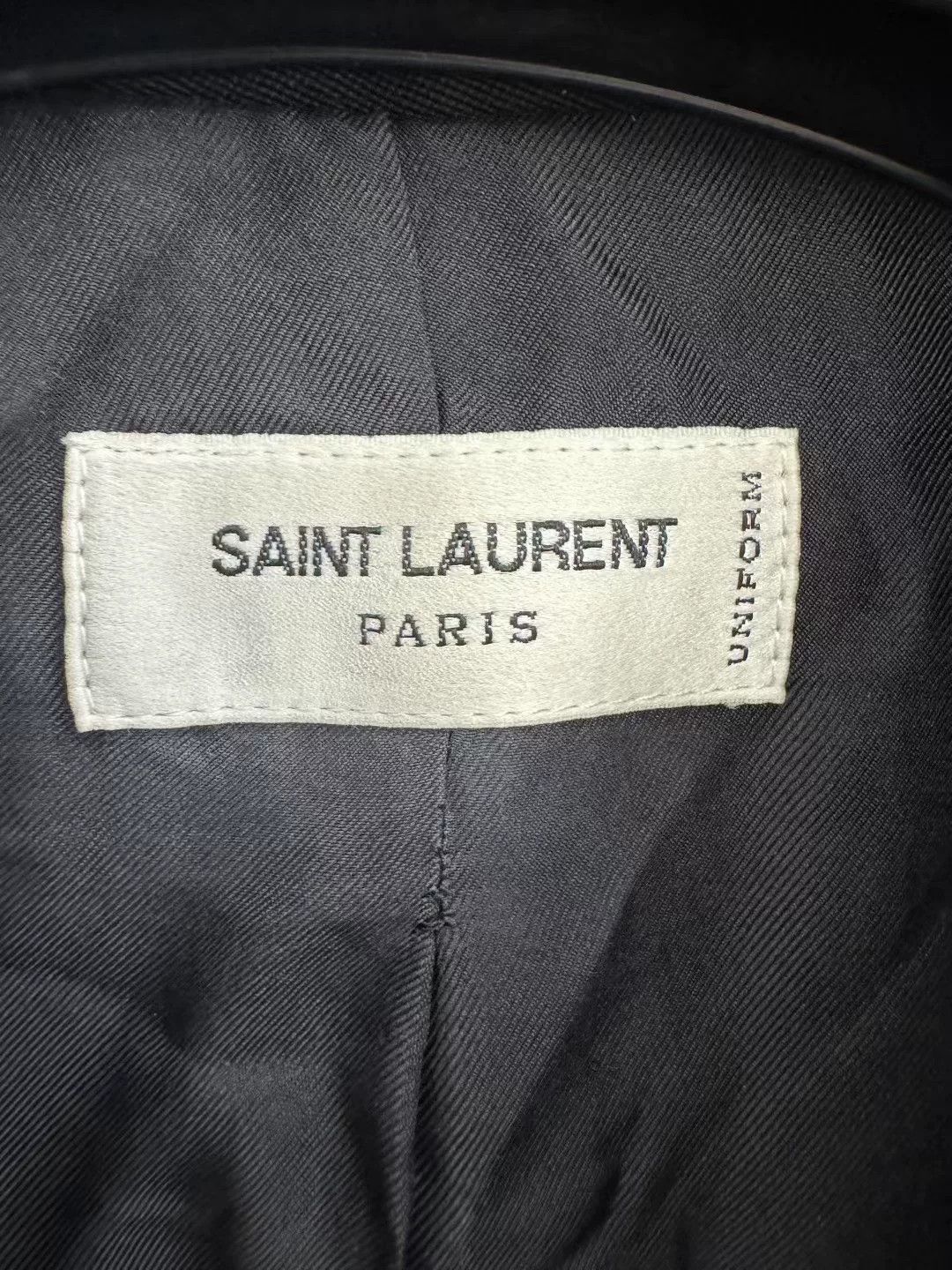 Saint Laurent Paris Saint Laurent Women's Black Blazer Size XS / US 0-2 / IT 36-38 - 3 Thumbnail