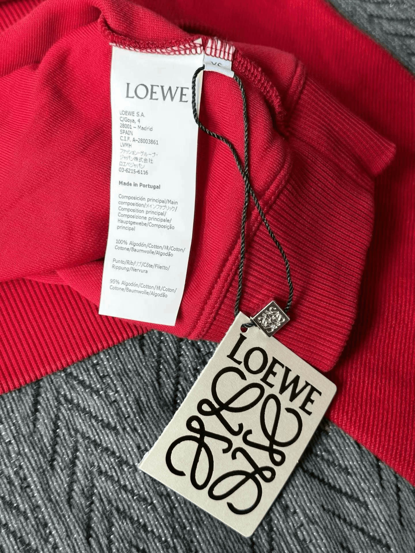 Japanese Brand Loewe Embroidered Logo Hoodie Size XS / US 0-2 / IT 36-38 - 4 Thumbnail
