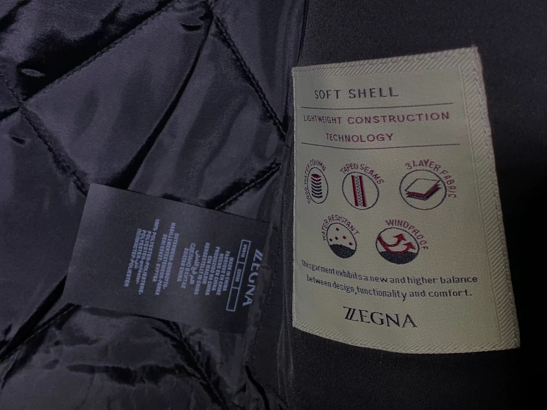 Ermenegildo Zegna Zegna Men's Autumn Winter Cotton Jacket Size US M / EU 48-50 / 2 - 7 Thumbnail