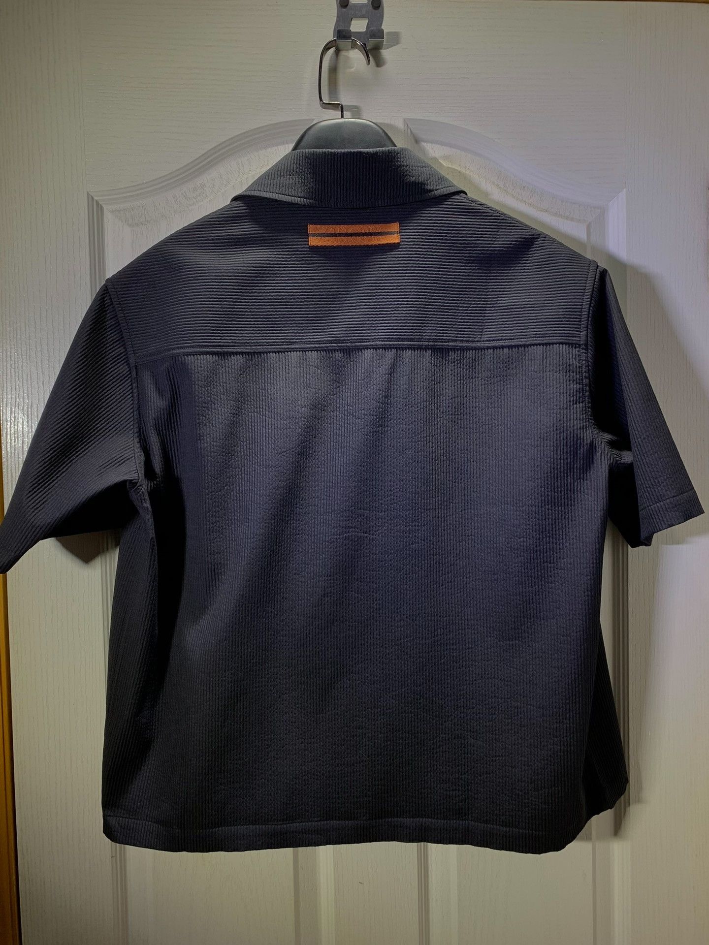 Ermenegildo Zegna ZEGNA Men's Miyake-style Short-sleeve T-shirt Size US M / EU 48-50 / 2 - 7 Thumbnail