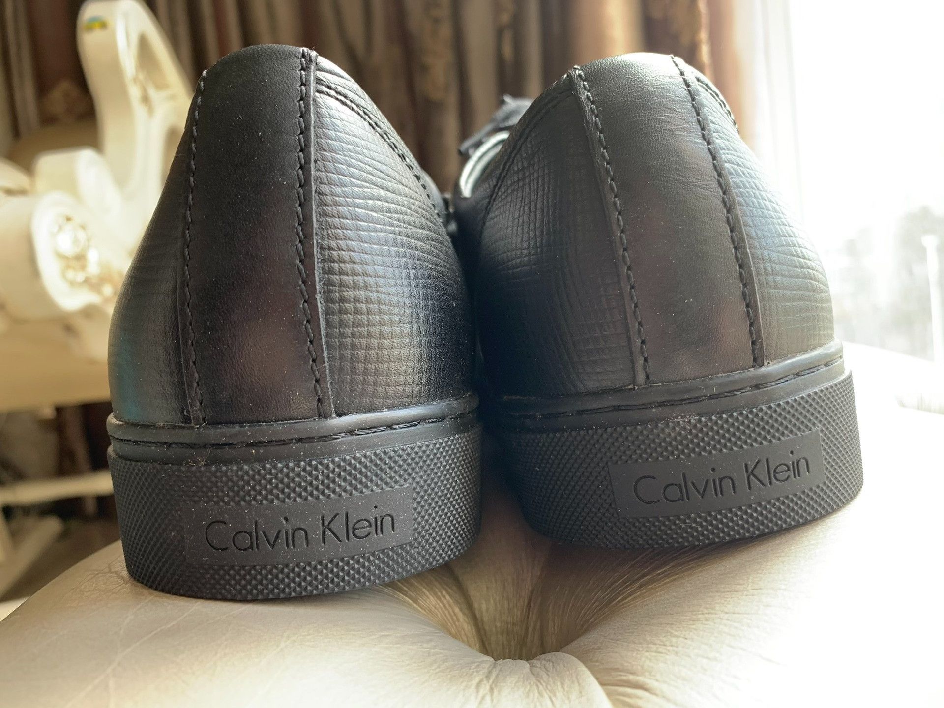 Japanese Brand Calvin Klein Men's Leather Business Casual Shoes Size US 8 / EU 41 - 2 Thumbnail