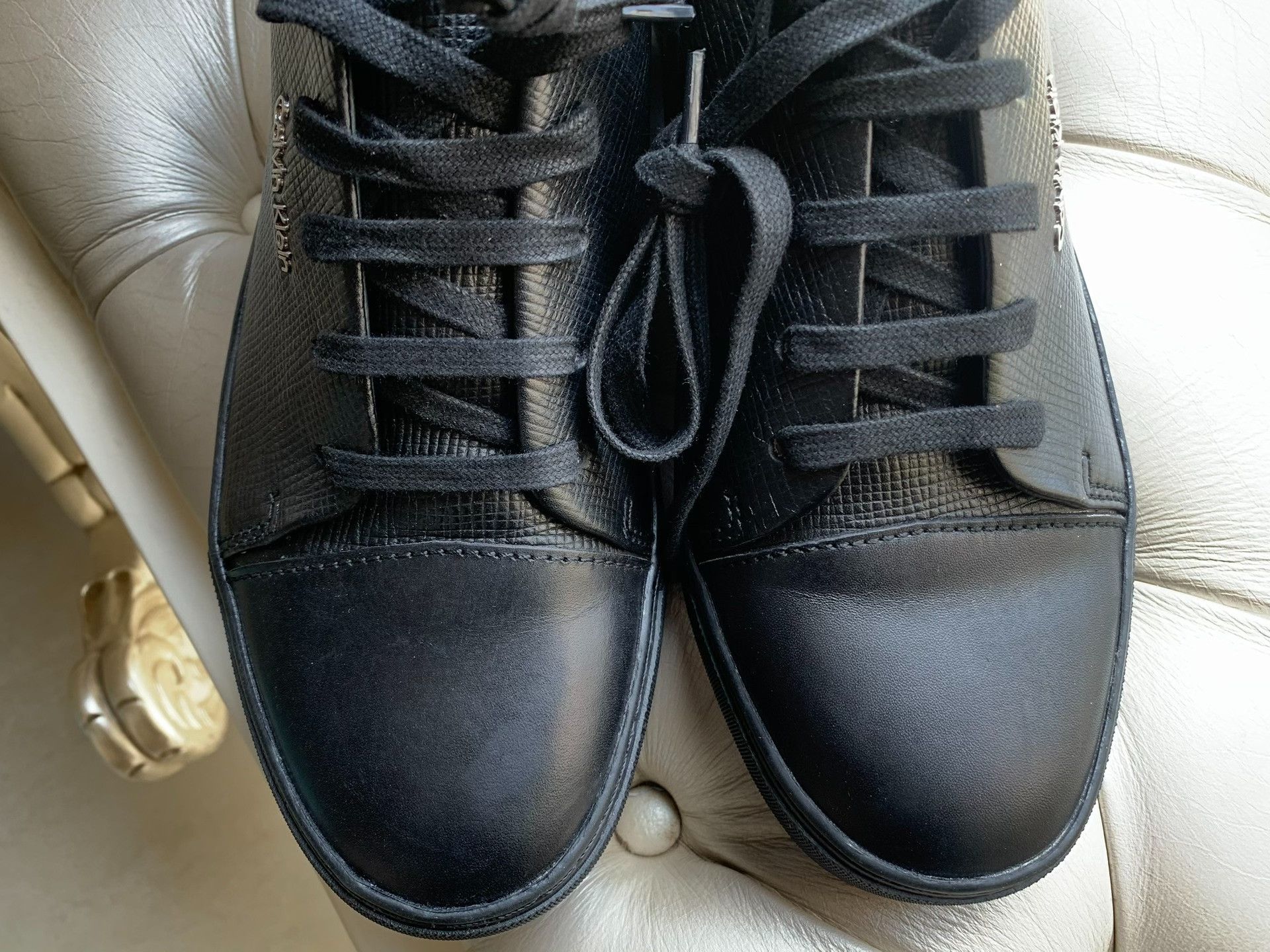 Japanese Brand Calvin Klein Men's Leather Business Casual Shoes Size US 8 / EU 41 - 4 Thumbnail