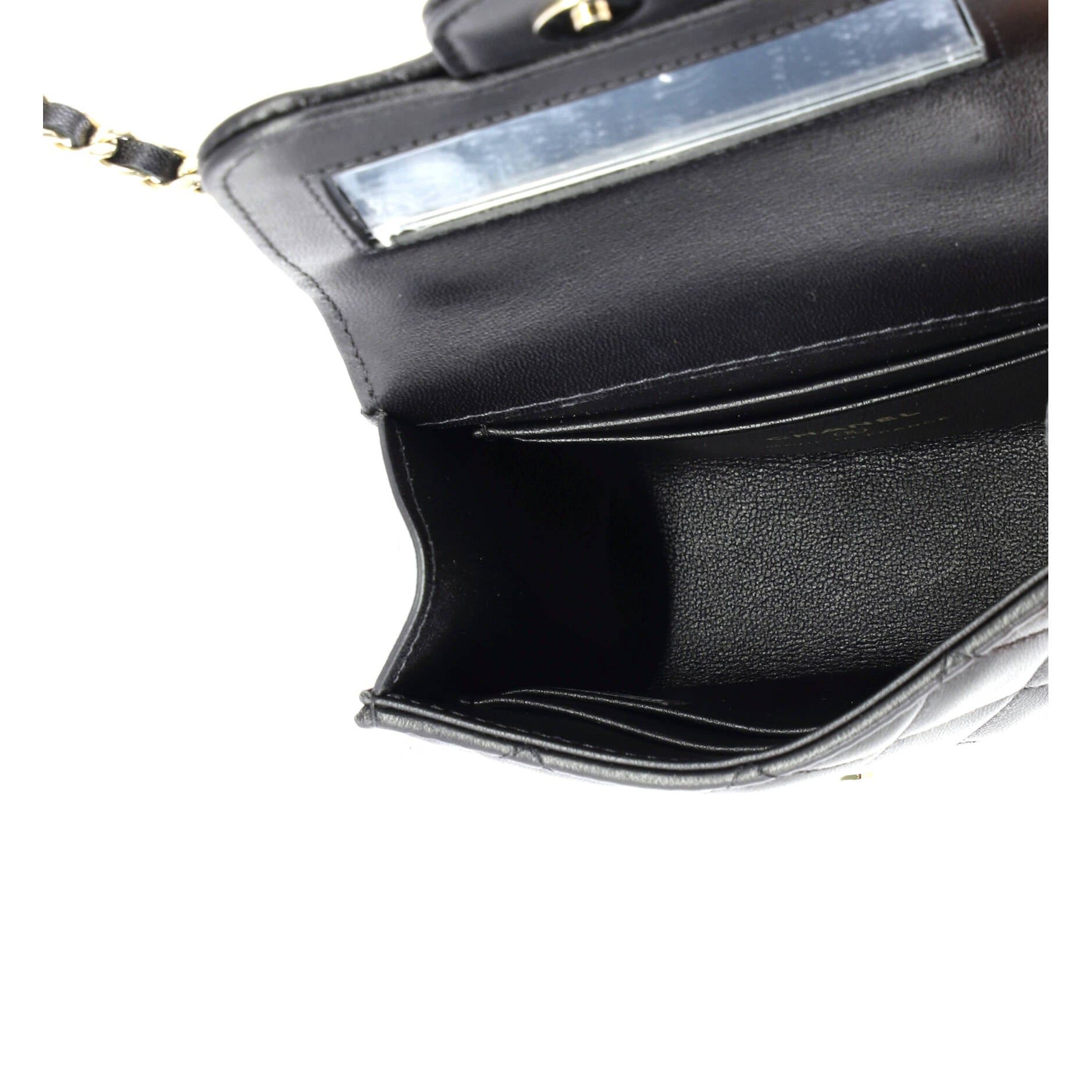 Chanel Square Classic Flap Top Handle Clutch with Chain Size ONE SIZE - 5 Thumbnail