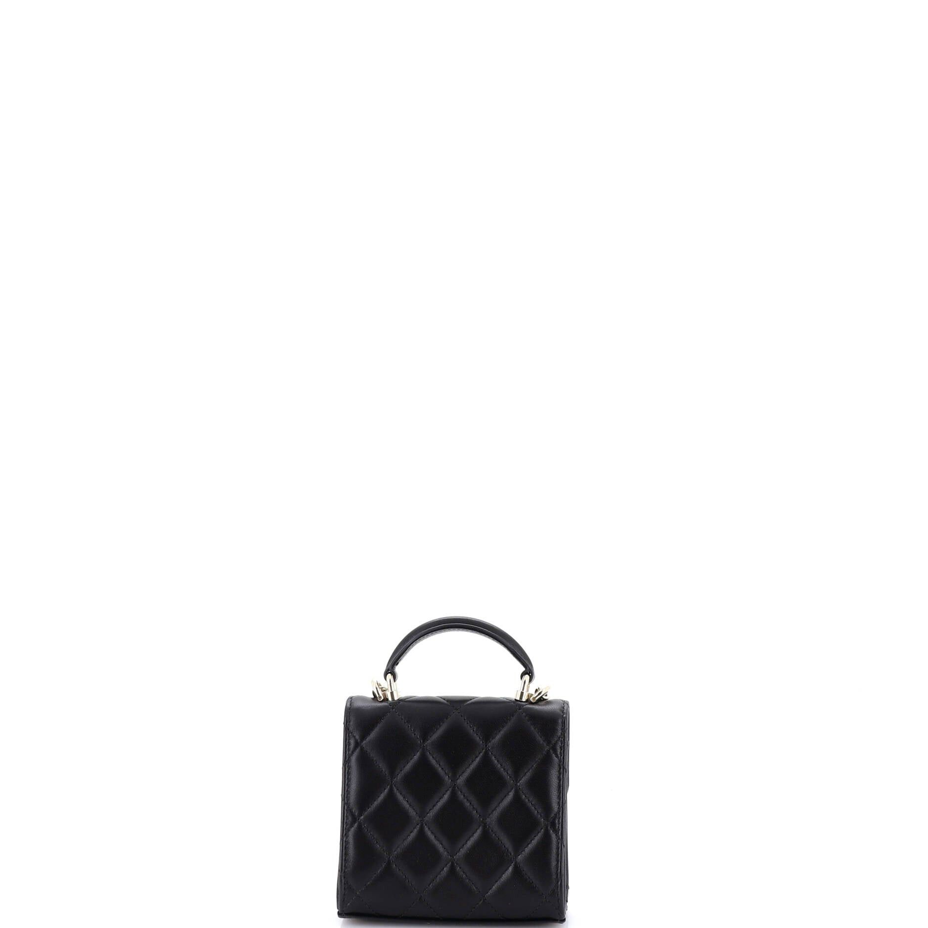 Chanel Square Classic Flap Top Handle Clutch with Chain Size ONE SIZE - 3 Thumbnail