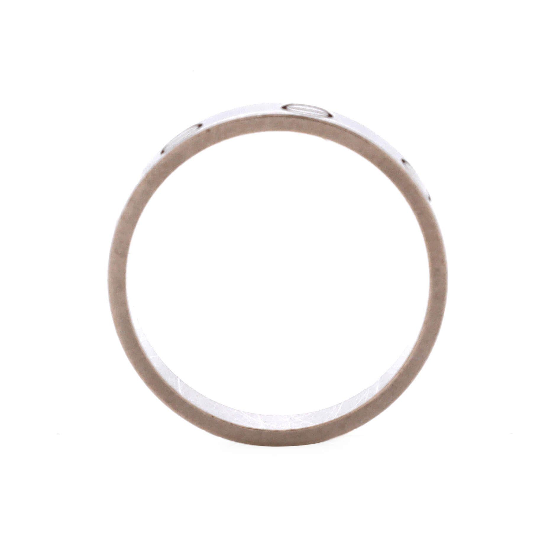 Cartier Love Wedding Band Ring Size ONE SIZE - 2 Thumbnail