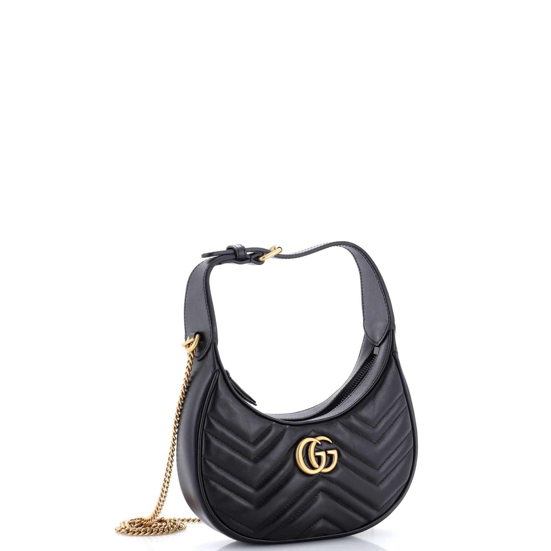 Gucci GG Marmont Half Moon Hobo Size ONE SIZE - 2 Thumbnail