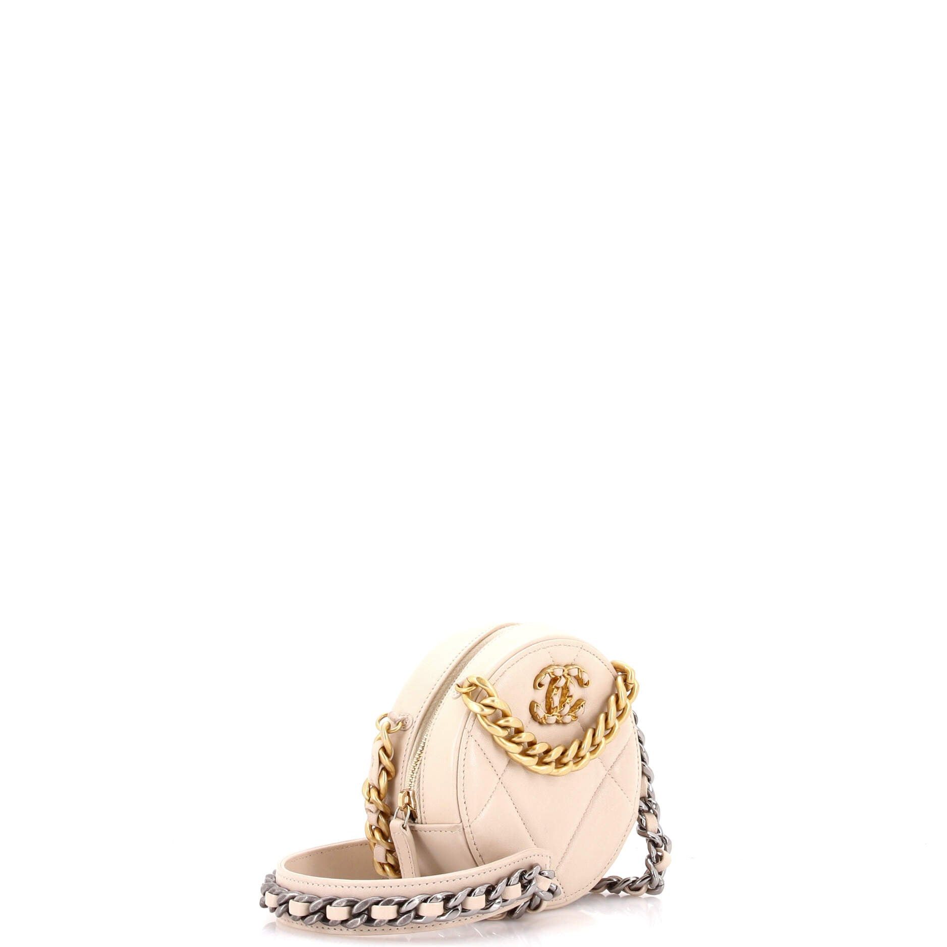 Chanel 19 Round Clutch with Chain Size ONE SIZE - 2 Thumbnail